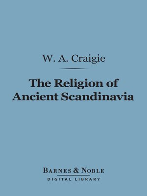 cover image of The Religion of Ancient Scandinavia (Barnes & Noble Digital Library)